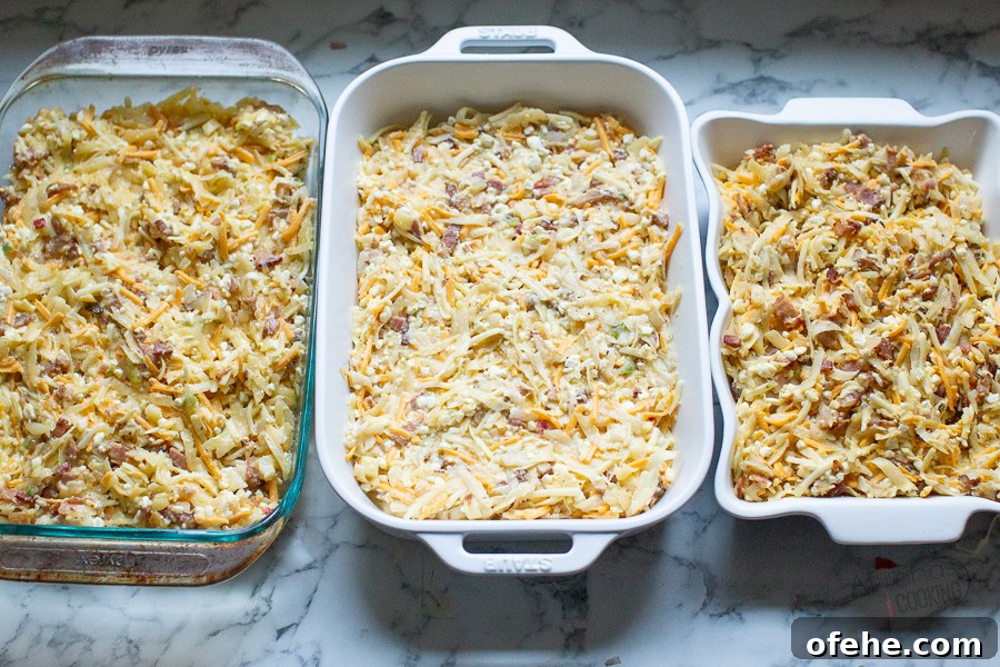 how to freeze breakfast casseroles