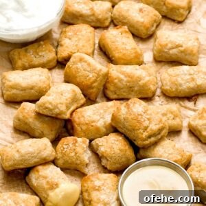 Gluten-free pretzel bites made without yeast with honey mustard dipping sauce