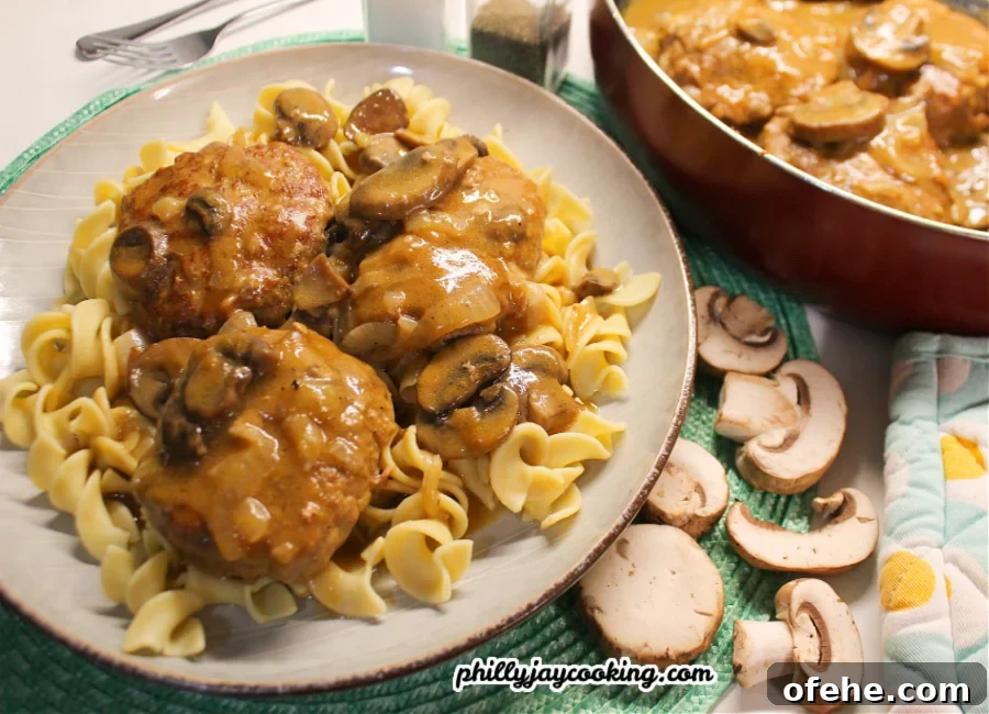 Smothered Turkey Burgers with Mushroom and Onion Gravy 3 Smothered Turkey Burgers And Gravy