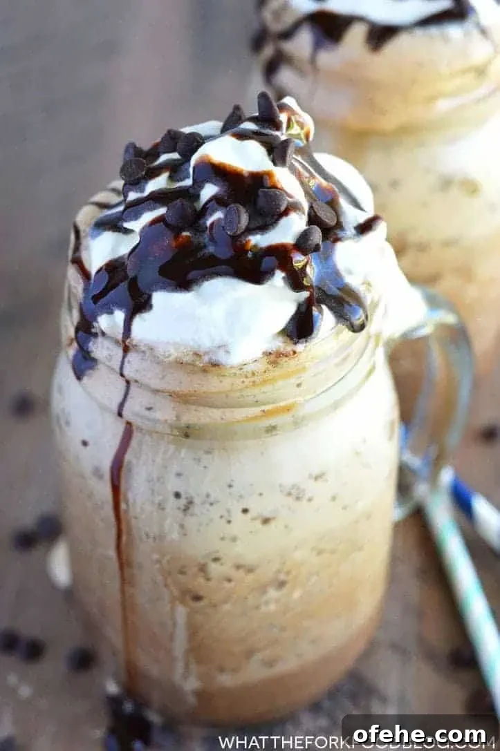 Mocha Chip Frappe (Starbucks Copycat)