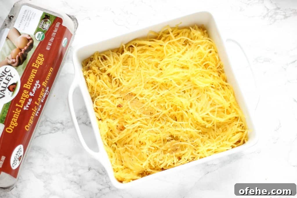 Spaghetti Squash Lasagna - healthy dinner or meal prep!